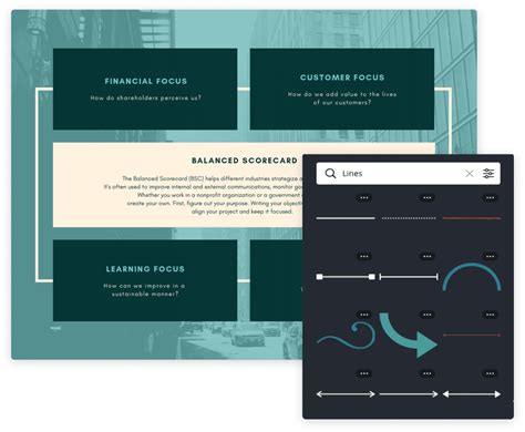 Créateur de tableau de bord prospectif en ligne & gratuit .